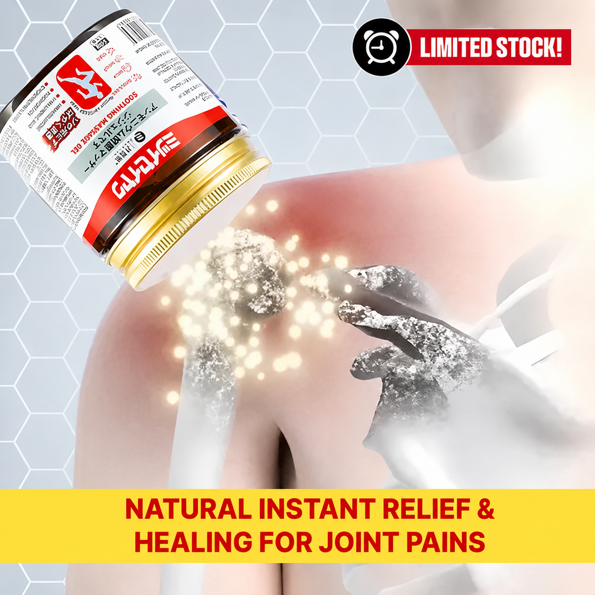 Japanese Instant Pain Relief Soothing Massage Gel